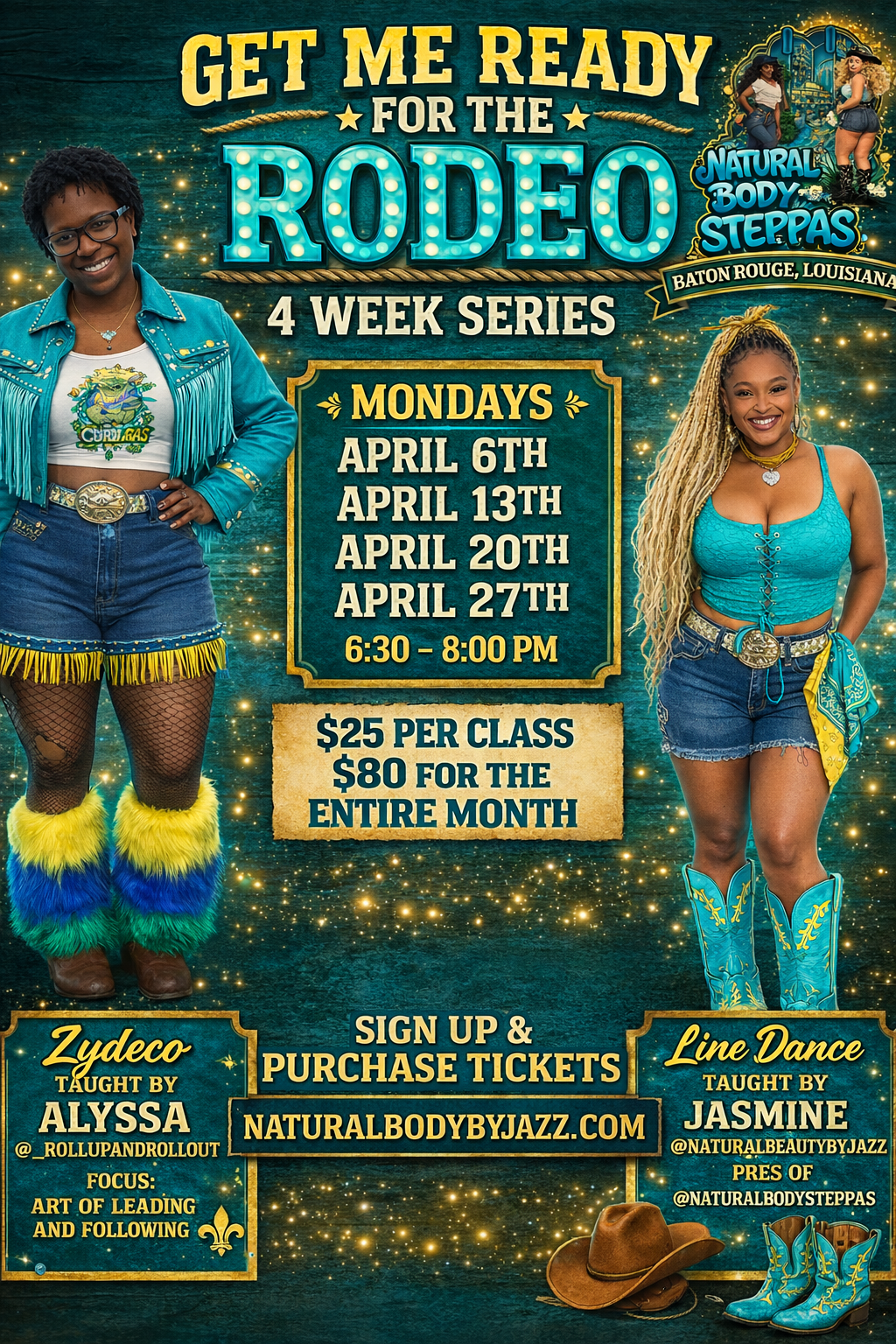 Get me Ready for the Rodeo Line Dance and Zydeco Series