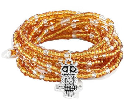 Natural Body Beads – Handmade Tie-On Waist Beads