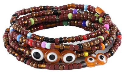 Natural Body Beads – Handmade Tie-On Waist Beads