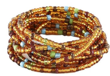 Natural Body Beads – Handmade Tie-On Waist Beads