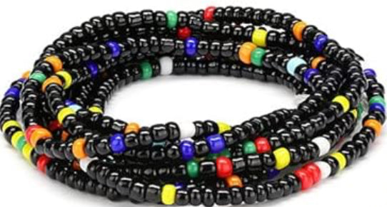 Natural Body Beads – Handmade Tie-On Waist Beads
