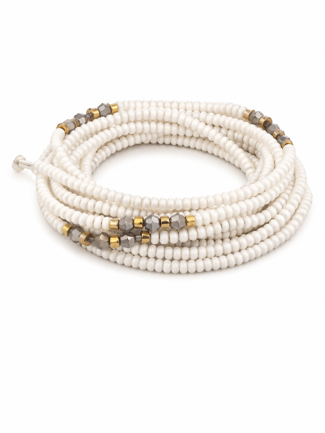 Natural Body Beads – Handmade Tie-On Waist Beads