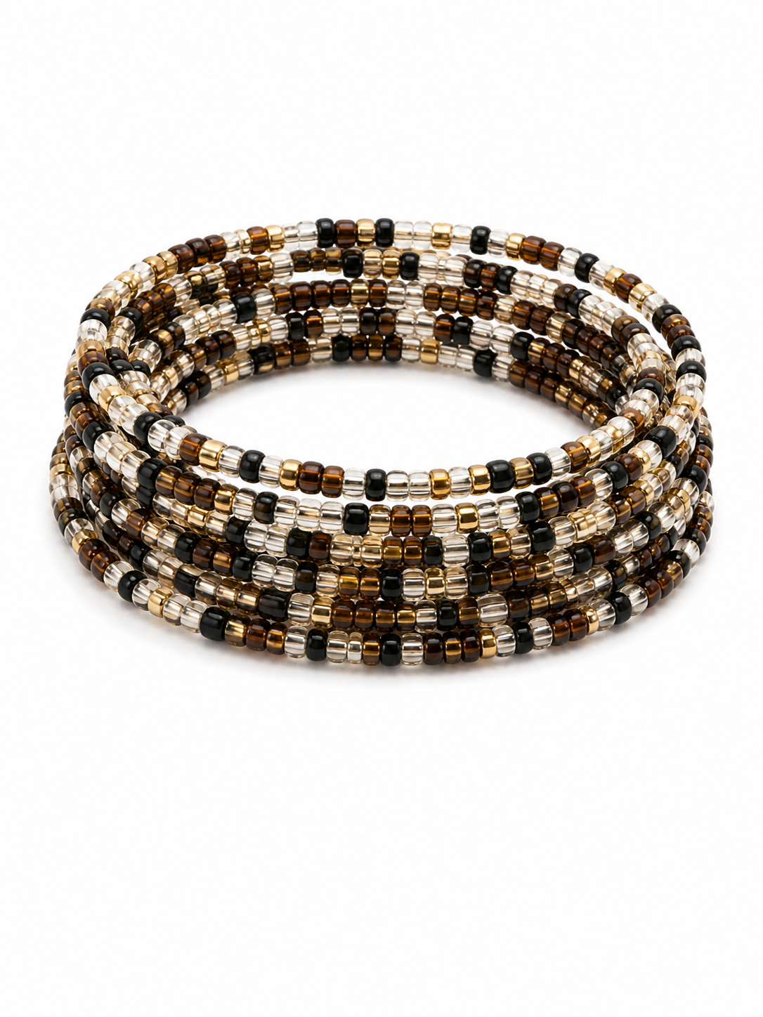 Natural Body Beads – Handmade Tie-On Waist Beads