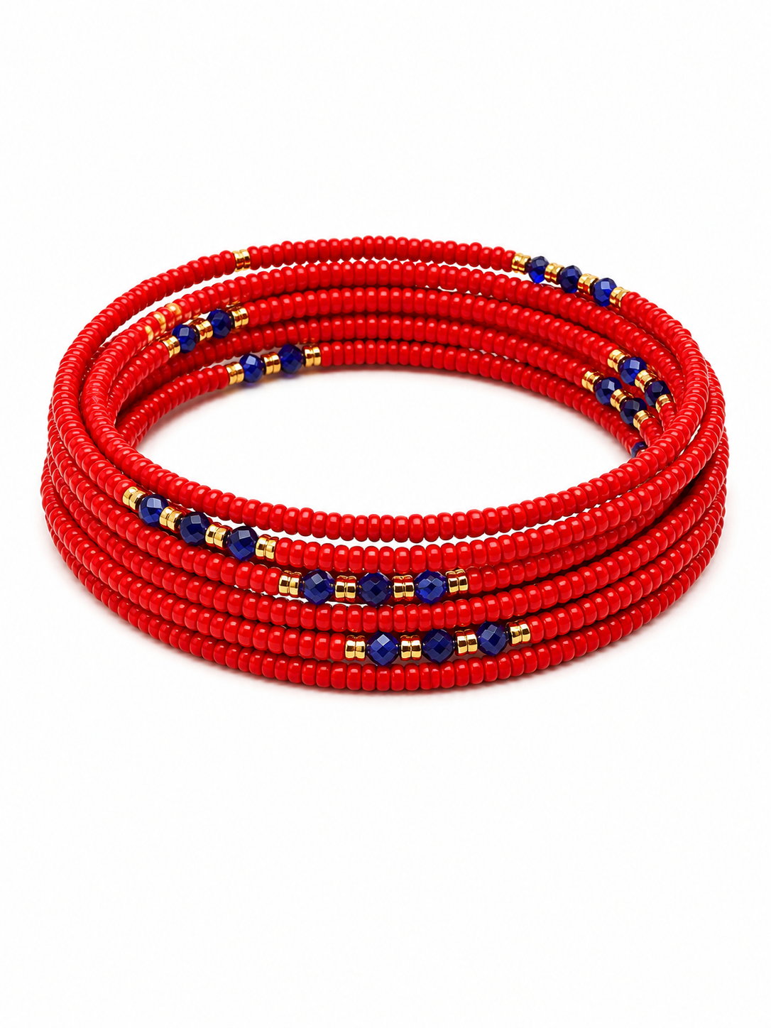Natural Body Beads – Handmade Tie-On Waist Beads