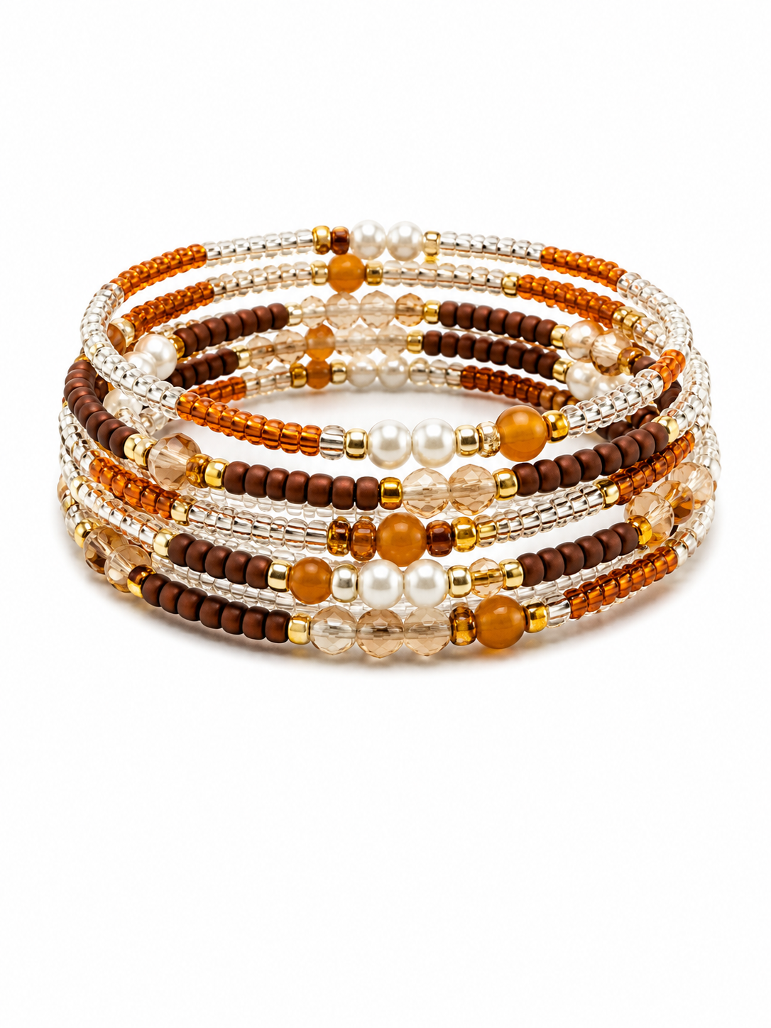 Natural Body Beads – Handmade Tie-On Waist Beads