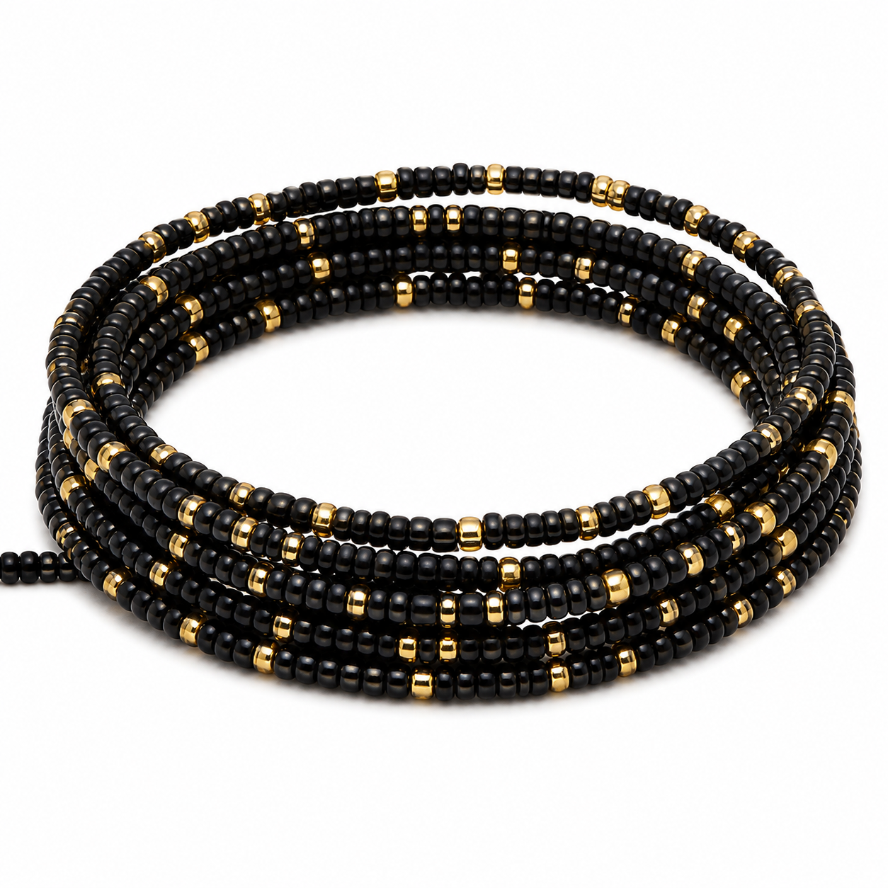 Natural Body Beads – Handmade Tie-On Waist Beads