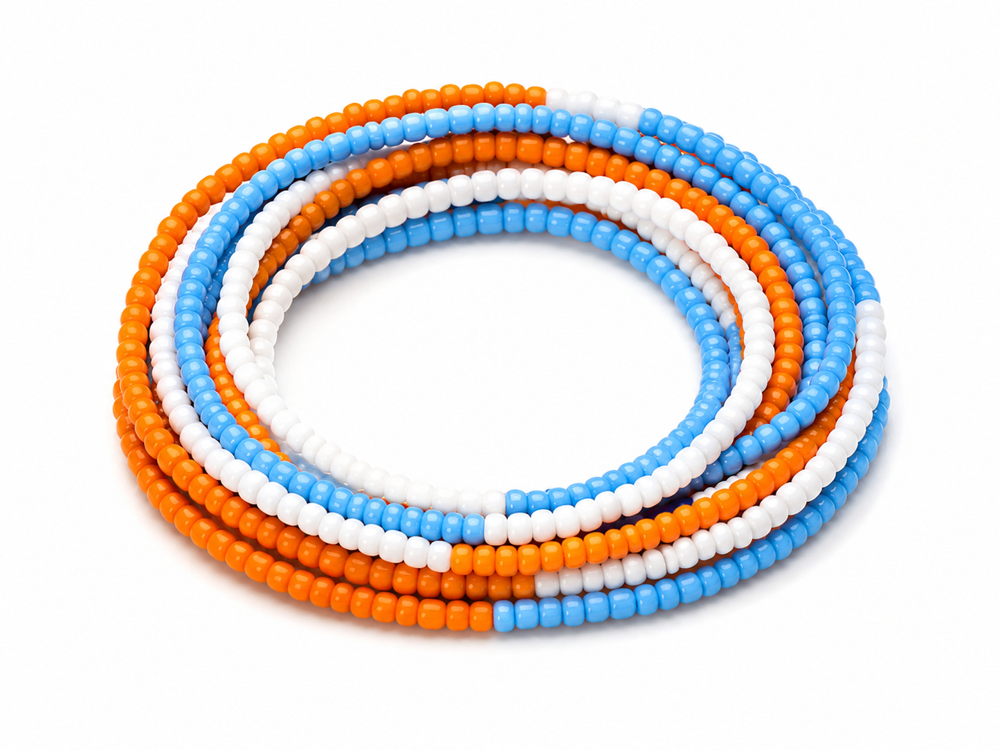 Natural Body Beads – Handmade Tie-On Waist Beads