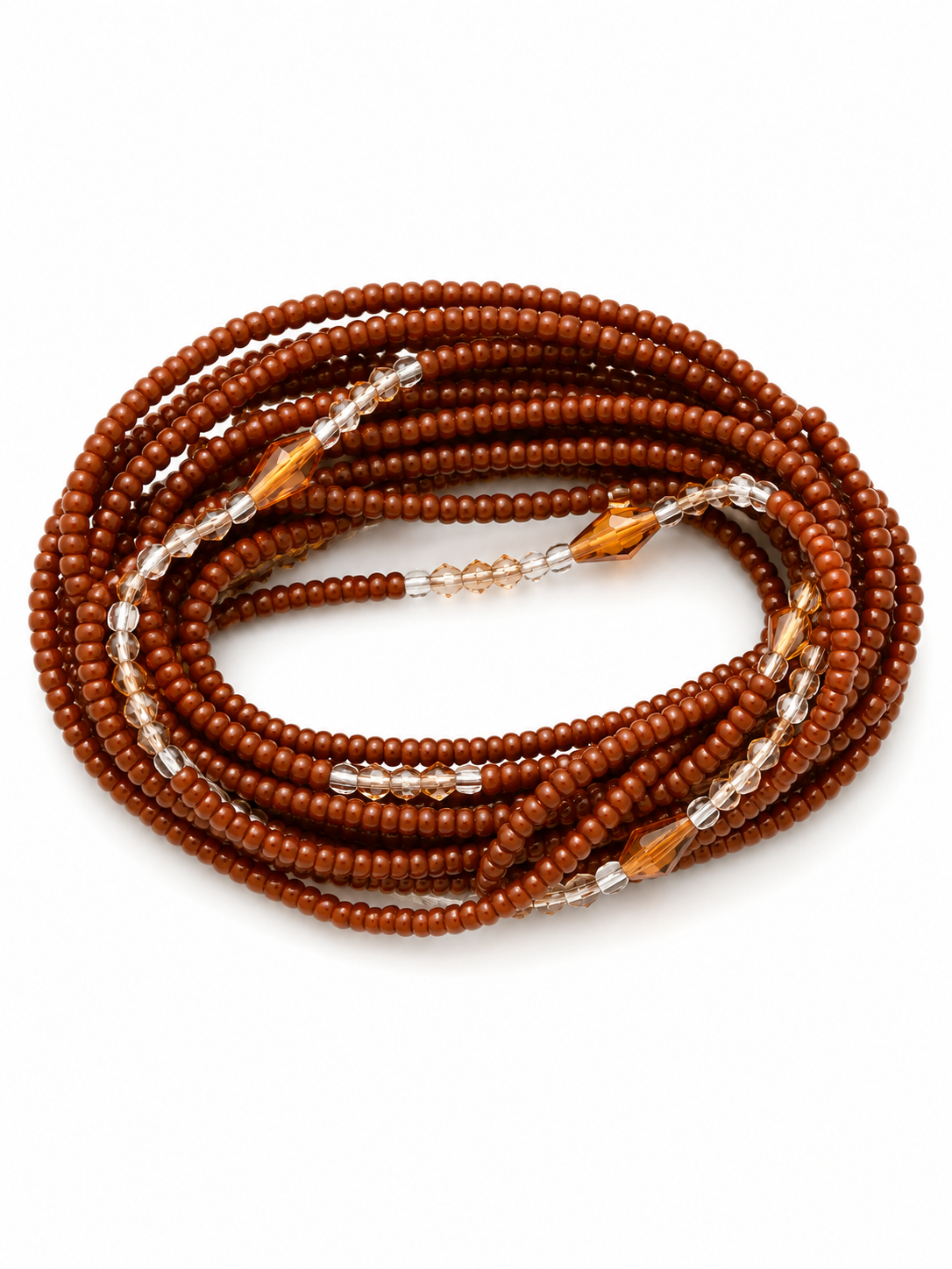 Natural Body Beads – Handmade Tie-On Waist Beads