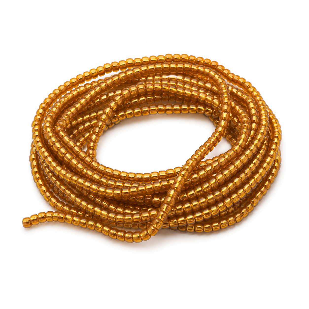 Natural Body Beads – Handmade Tie-On Waist Beads