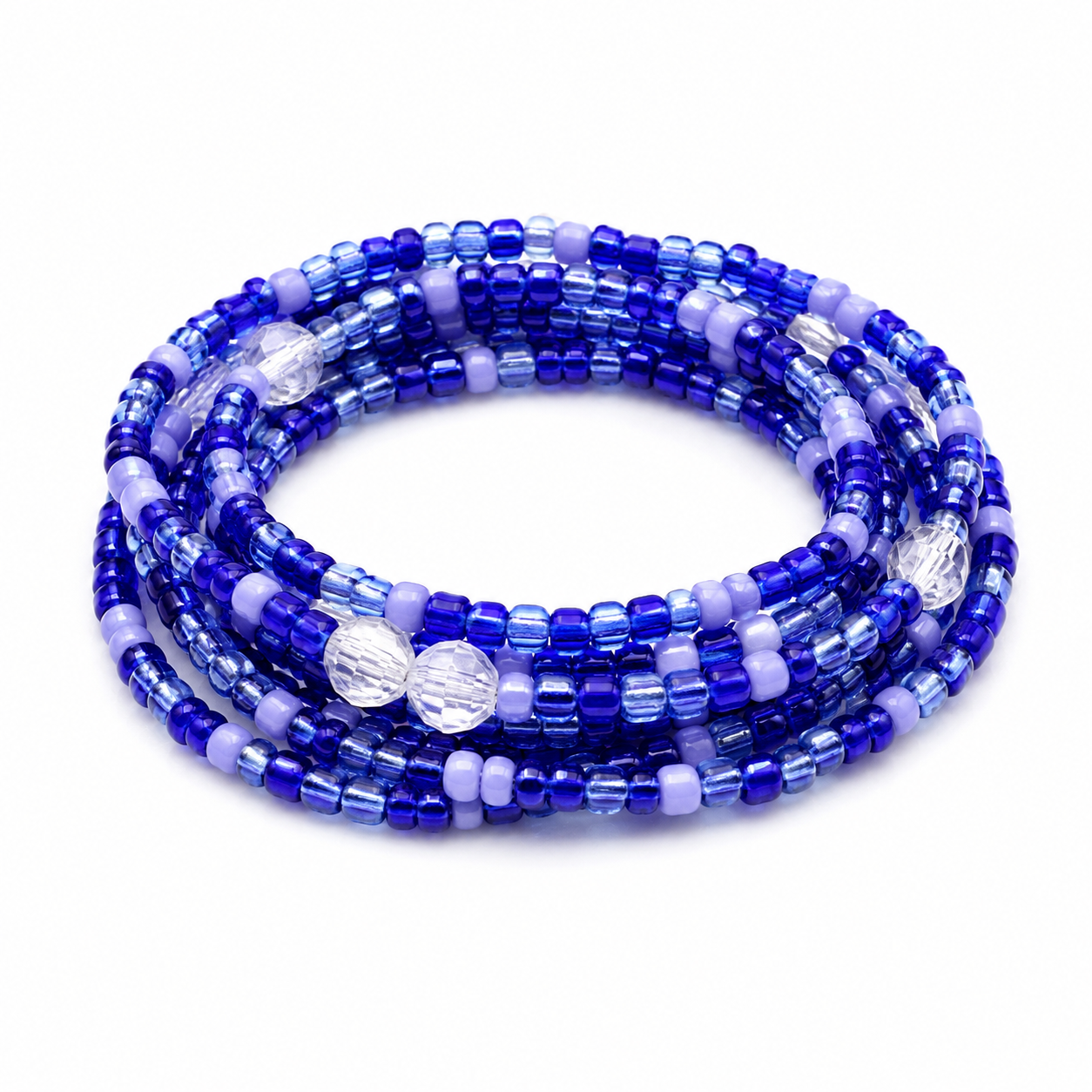 Natural Body Beads – Handmade Tie-On Waist Beads