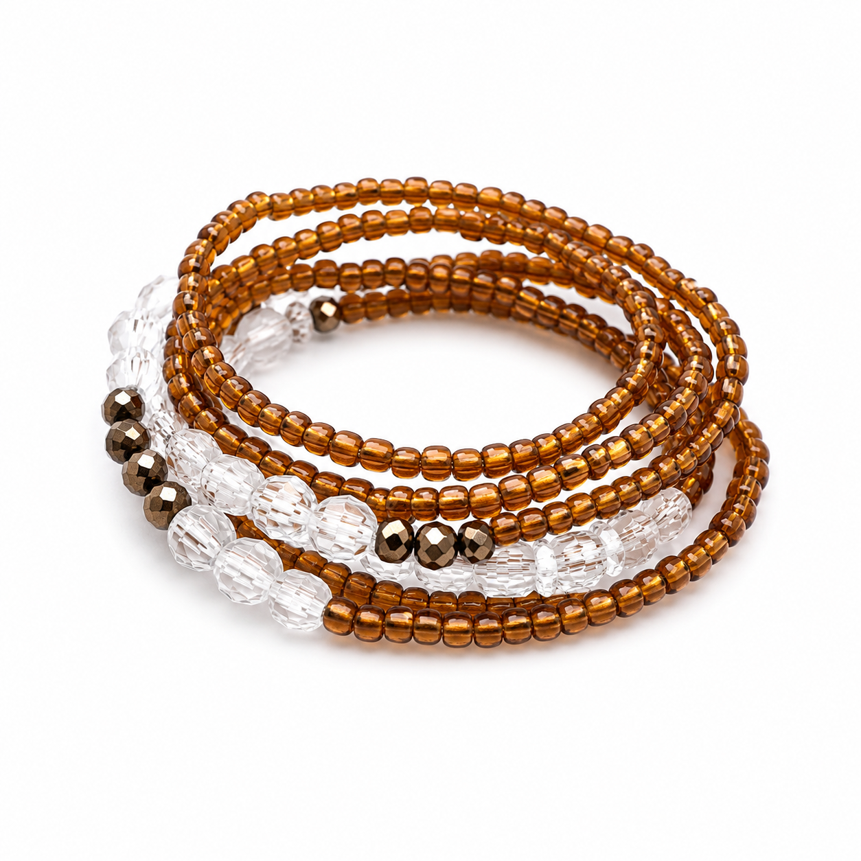 Natural Body Beads – Handmade Tie-On Waist Beads