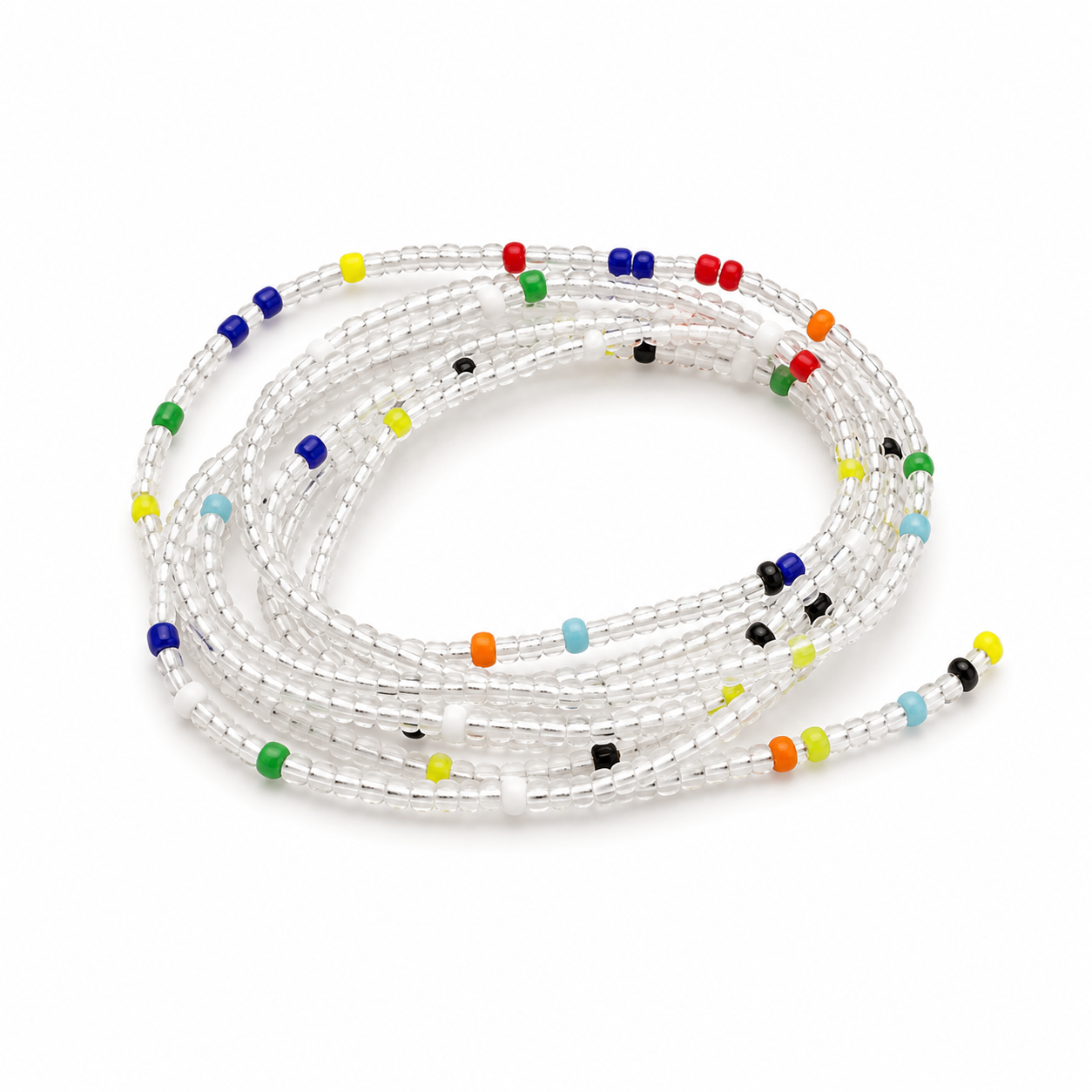 Natural Body Beads – Handmade Tie-On Waist Beads