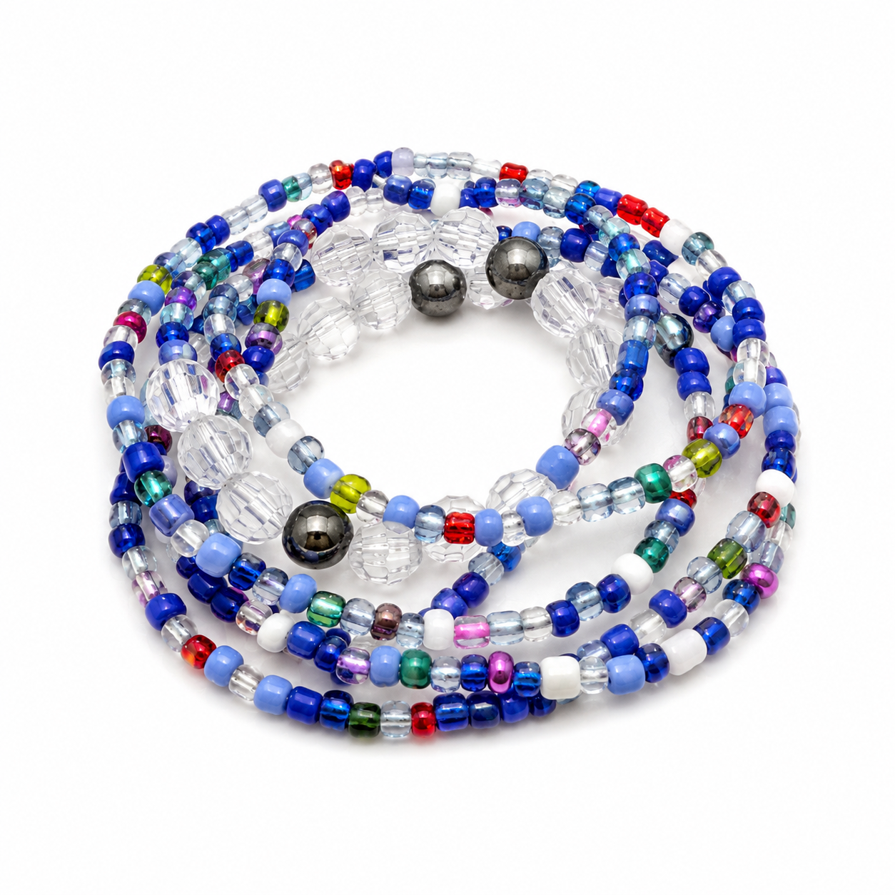 Natural Body Beads – Handmade Tie-On Waist Beads