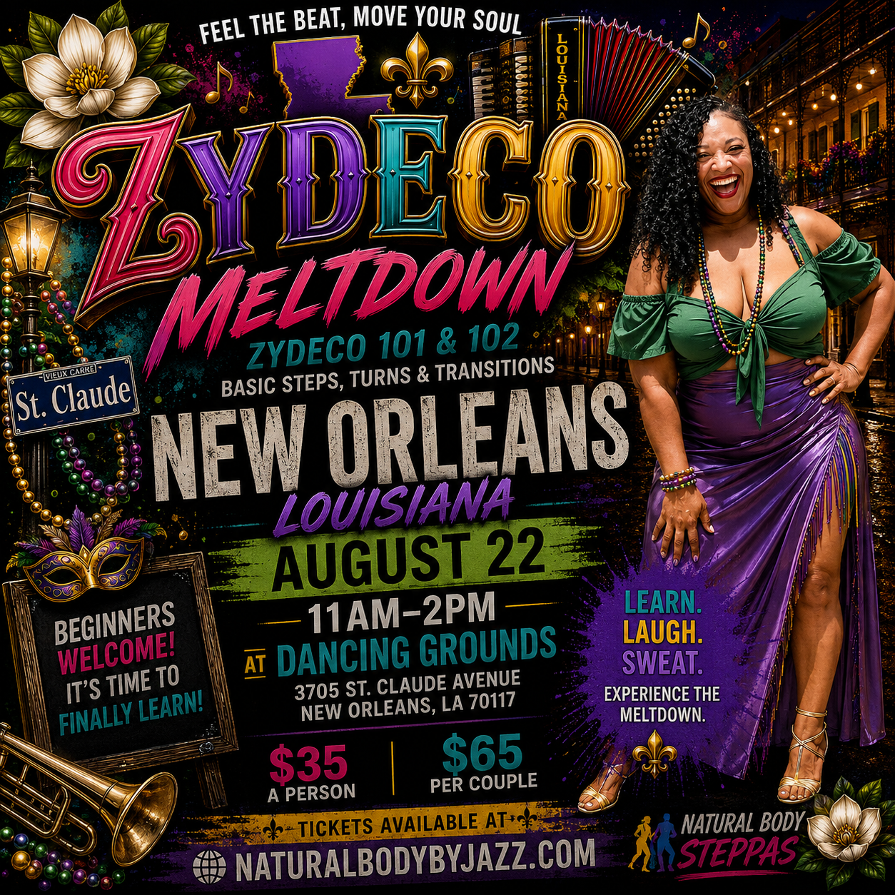 New Orleans Zydeco Meltdown