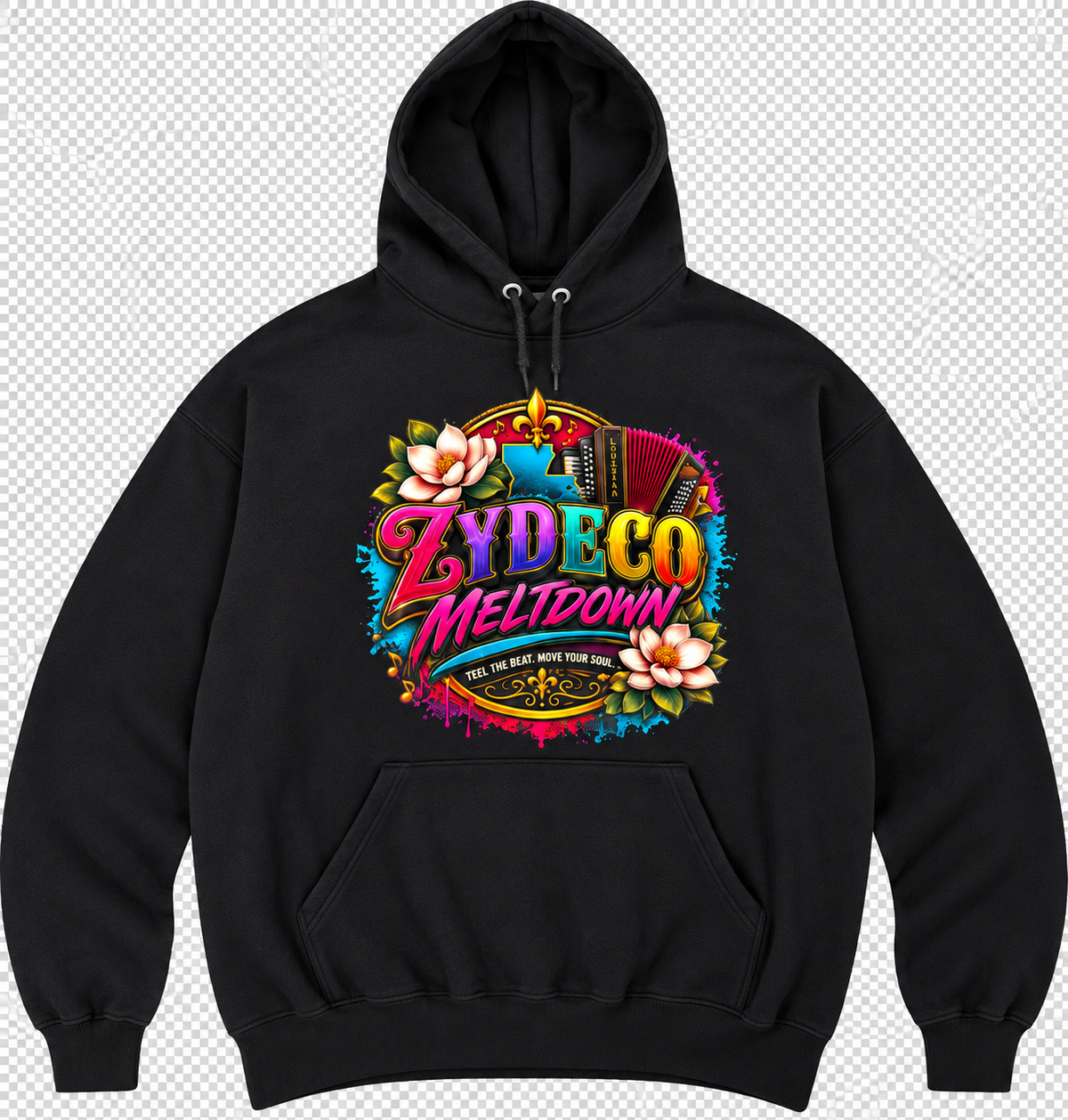 Zydeco Meltdown Unisex Hoodie
