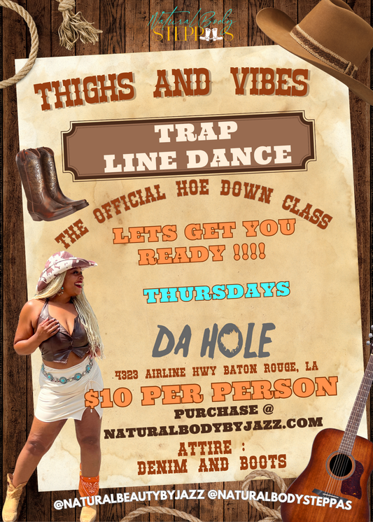 Thighs and Vibes Line Dance Class